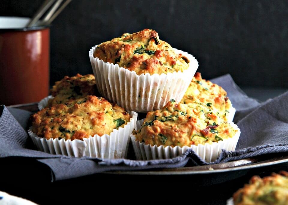 Easy Courgette Muffins 