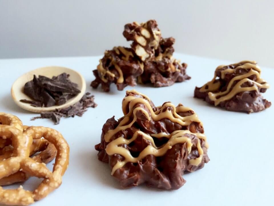 Chocolate-Pretzel-Stacks