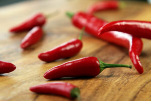 Red chilli peppers