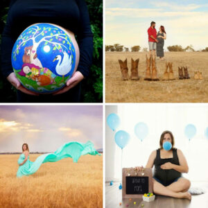 10 amazingly creative and beautiful maternity photo shoot ideas