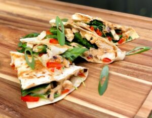 Satay Chicken Quesadilla