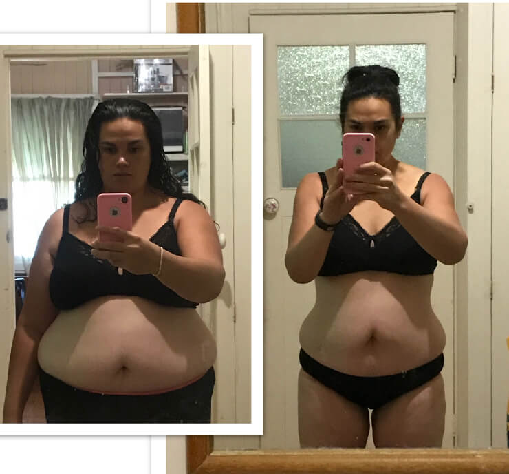 How this mum lost 18 inches of belly fat after being obese most of her life