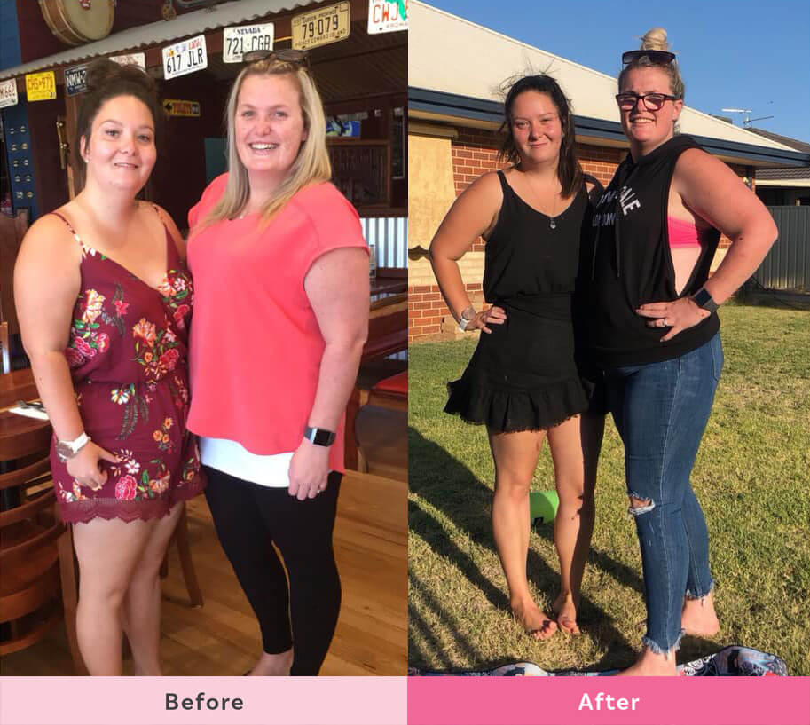 BFF’s who lost over 5 stone combined found that weight loss is easier with a friend