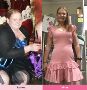 This mum has lost over 9 stone and is overjoyed with her new life