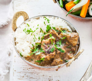 Beef Rendang and Rice