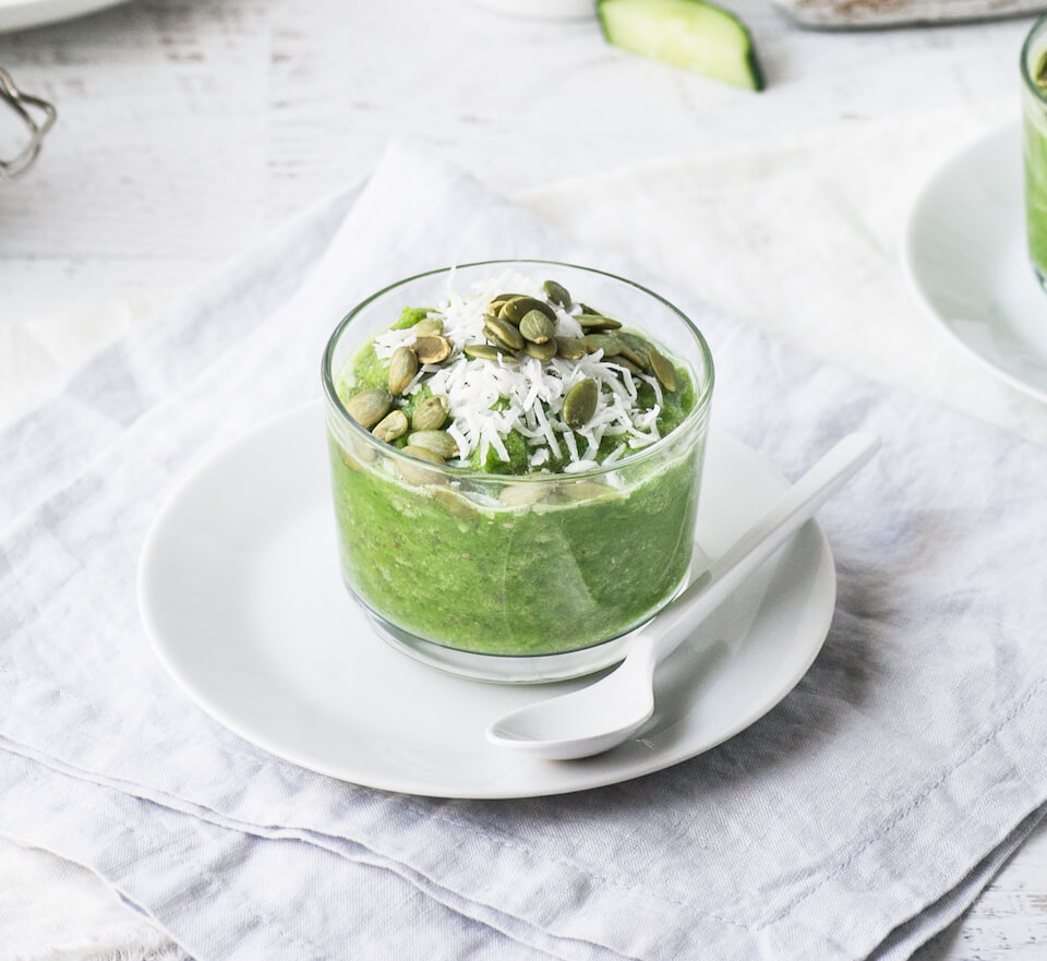 Green-Breakfast-Pudding