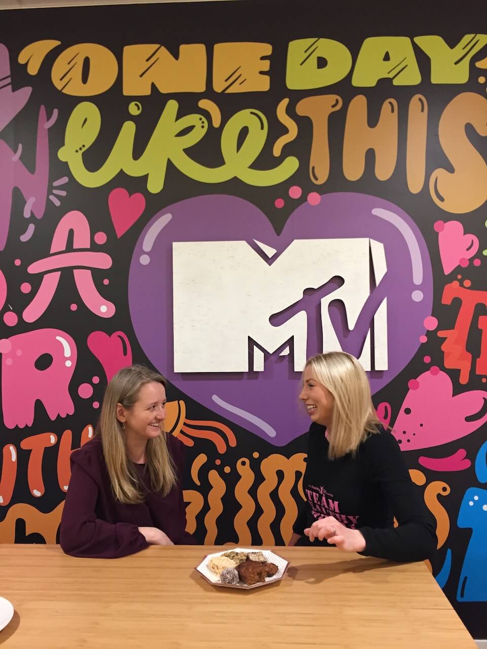 Sarah at MTV