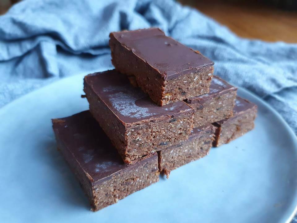 Chocolate Weetabix Slice