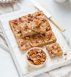 Pecan Butterscotch Slice