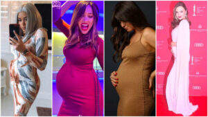 Celebrity mums who are pregnant this year