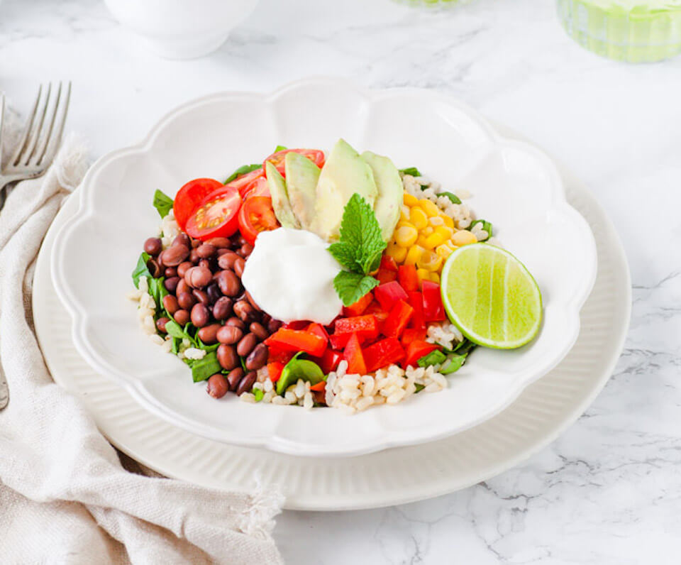 Black Bean Burrito Bowl