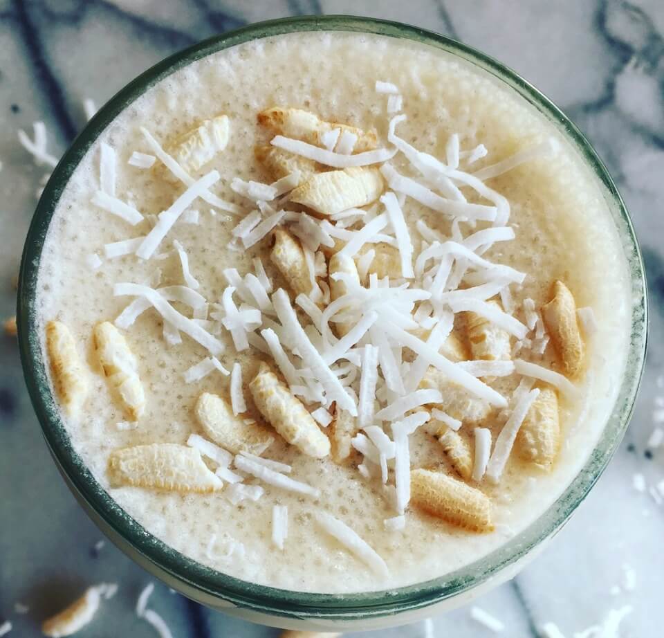 Banana and Coconut Caramel Delight Smoothie - The Healthy Mummy UK